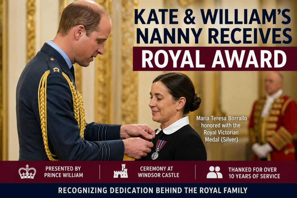 Kate William Nanny Award: Why Maria Borrallo Was Honored