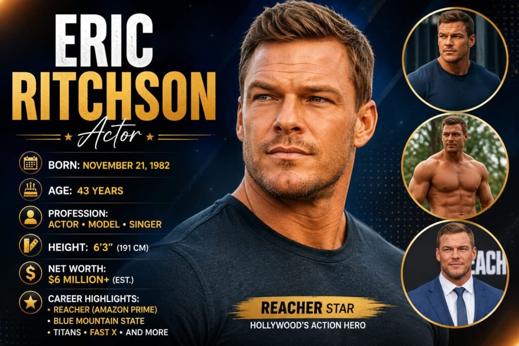Eric Ritchson Biography, Family Background & Facts