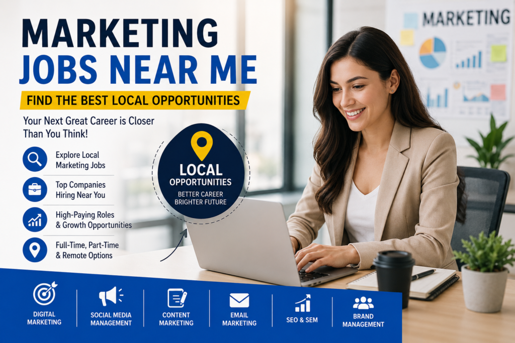 Marketing Jobs Near Me – High-Paying Local Marketing Career Opportunities